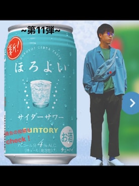 「quolt（クオルト）のアイテム」を使った、shoki/建築学生さん（メンズ・170cm）の春コーディネート