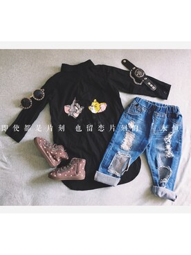 麻麻叫我七爷さんのコーディネート