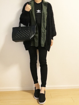 Saaさん（レディース・153cm）の冬コーディネート