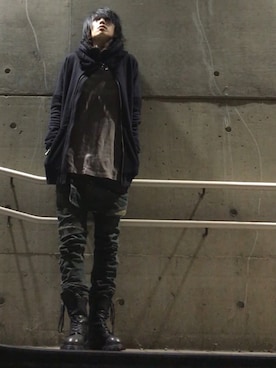 「SIVA（シヴァ）のアイテム」を使った、Re:birthさん（メンズ・175cm）の秋コーディネート