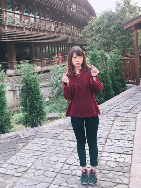 「北投」｜Hanaさん（レディース・164cm）の秋コーディネート