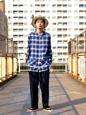 「yotsuba（ヨツバ）のアイテム」を使った、dude_harajukuさん（メンズ・181cm）の春コーディネート