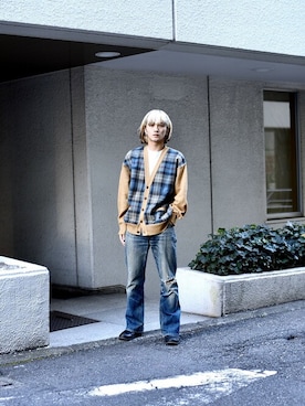 「Levi's」｜dude_harajukuさん（メンズ・165cm）の秋コーディネート