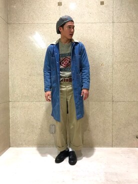 「TODAYFUL（トゥデイフル）のアイテム（ジャケット/アウター）」を使った、小太郎さん（メンズ・171cm）の冬コーディネート