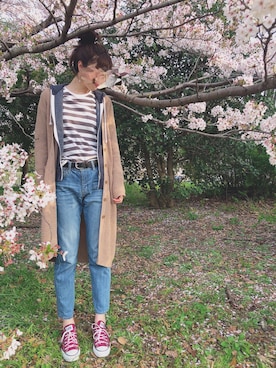 「CIBONE（シボネ）のアイテム」を使った、kanaさん（レディース・170cm）の春コーディネート