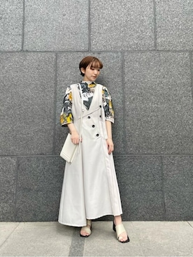 fumika  nishizawaさん（レディース・149cm）の春コーディネート