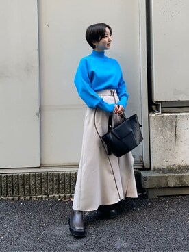 UNITED TOKYO ウエーブフレアースカート
