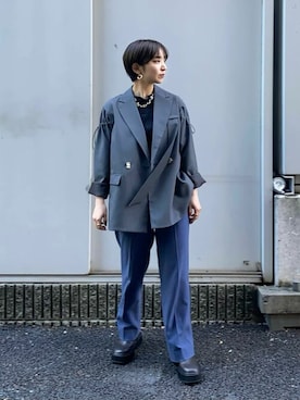 fumika nishizawaさん(レディース・149cm)の冬コーディネート