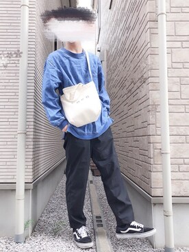 Manato「U170」さんの「coen2WAYロゴトートバッグ」を使ったコーディネート