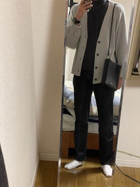 「アイテム（デジタル腕時計）」を使った、奏さん（メンズ・180cm）の春コーディネート