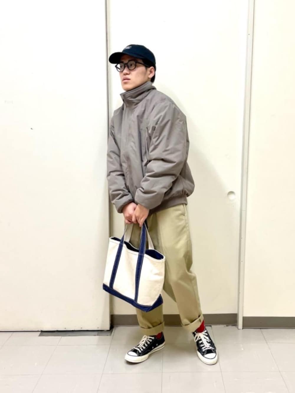 M(L.L.Bean名古屋栄店)｜L.L.Beanのトートバッグを使ったコーディネート - WEAR
