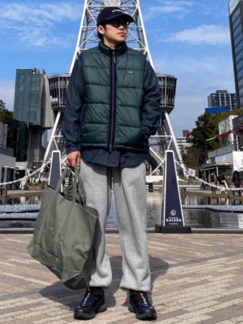 M(L.L.Bean名古屋栄店)｜L.L.Beanのトートバッグを使ったコーディネート - WEAR