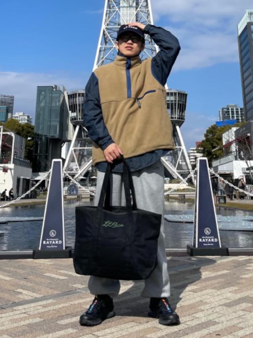 M(L.L.Bean名古屋栄店)｜L.L.Beanのトートバッグを使ったコーディネート - WEAR