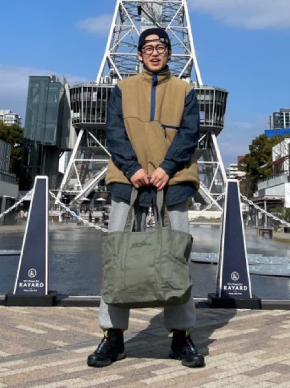 M(L.L.Bean名古屋栄店)｜L.L.Beanのトートバッグを使ったコーディネート - WEAR