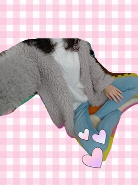 「SpRay（スプレイ）のアイテム（その他アウター）」を使った、happyhappy03さん（レディース・163cm）の春コーディネート