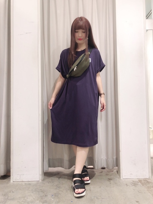 Ayano E Hyphen World Gallery E Hyphen World Galleryのワンピースを使ったコーディネート Wear Ayano E Hyphen World Gallery E Hyphen World Galleryのワンピースを使ったコーディネート Wear