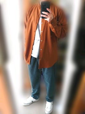 Qちゃんさん（メンズ・157cm）の春コーディネート