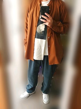 Qちゃんさん（メンズ・157cm）の冬コーディネート