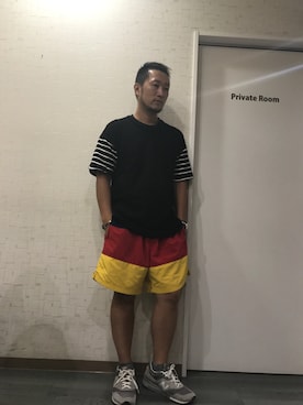 「quolt（クオルト）のアイテム」を使った、takeさん（メンズ・170cm）の夏コーディネート
