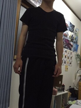 「ラフスタイル」｜「アイテム（MA-1）」を使った、うぇあーまんさん（メンズ・162cm）の春コーディネート