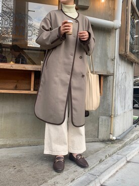 nanaさん（レディース・163cm）の秋コーディネート