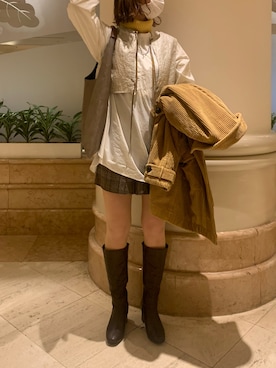 nanaさん（レディース・163cm）の冬コーディネート