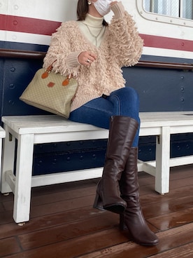 nanaさん（レディース・163cm）の冬コーディネート