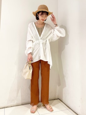 nanaさん（レディース・163cm）の春コーディネート