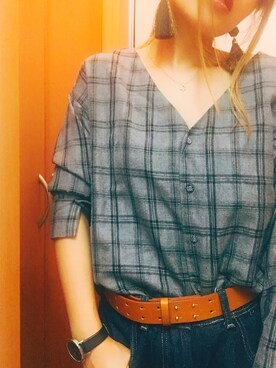 「Lattice（Lattice）のアイテム（アクセサリー）」を使った、suika☺︎さん（レディース・150cm）の秋コーディネート