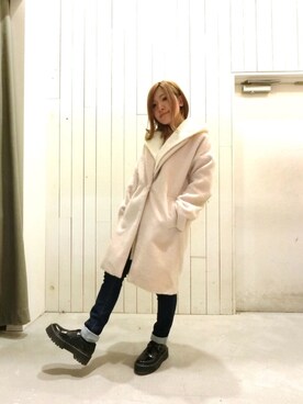 「セットアイテム」｜「アイテム（チェスターコート）」を使った、suika☺︎さん（レディース・150cm）の秋コーディネート