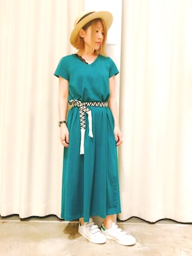 「AMERICAN HOLIC」｜suika☺︎さん（レディース・150cm）の春コーディネート