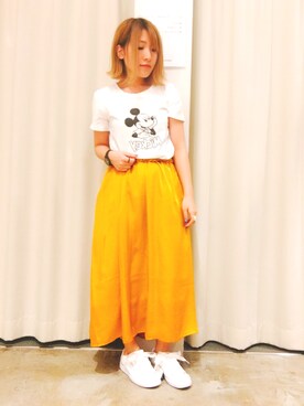 「AMERICAN HOLIC」｜suika☺︎さん（レディース・150cm）の春コーディネート