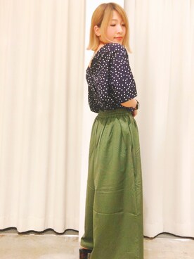 「AMERICAN HOLIC」｜suika☺︎さん（レディース・150cm）の春コーディネート