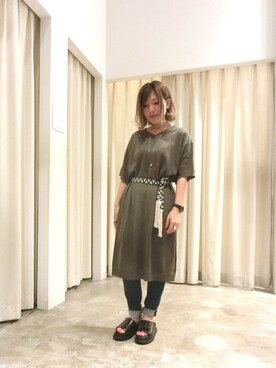 「AMERICAN HOLIC」｜suika☺︎さん（レディース・150cm）の春コーディネート