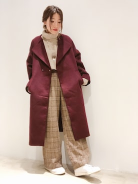 「AMERICAN HOLIC」｜suika☺︎さん（レディース・150cm）の冬コーディネート