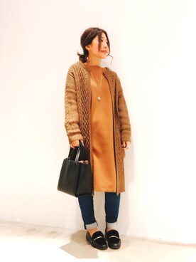 「AMERICAN HOLIC」｜suika☺︎さん（レディース・150cm）の冬コーディネート