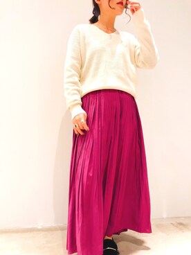 「AMERICAN HOLIC」｜suika☺︎さん（レディース・150cm）の冬コーディネート