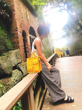 「SHAKA（シャカ）のアイテム」を使った、suika☺︎さん（レディース・150cm）の秋コーディネート