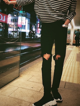「スピードトレーナー」｜シャルルさん（メンズ・174cm）の夏コーディネート