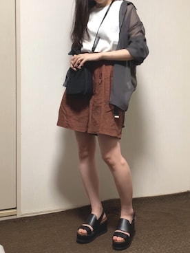 をさん(レディース・160cm)の夏コーディネート