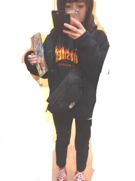 N.さん（レディース・154cm）の春コーディネート