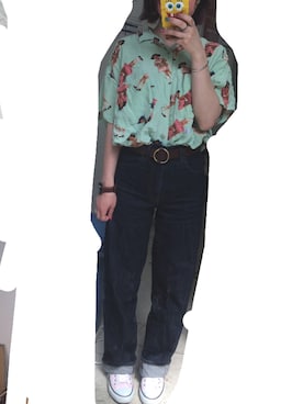 N.さん（レディース・154cm）の夏コーディネート