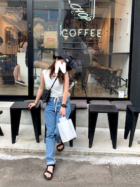 natsuさん（レディース・160cm）の夏コーディネート