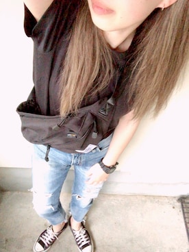 natsuさん（レディース・160cm）の夏コーディネート