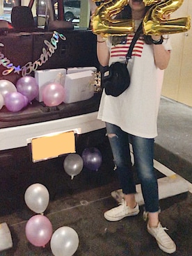 natsuさん（レディース・160cm）の夏コーディネート