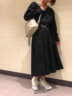 「アイテム（シャツワンピース）」を使った、MISATOさん（レディース・163cm・20代）の夏コーディネート