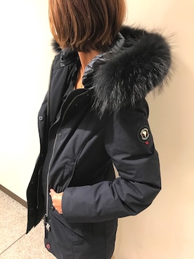 「B'2nd（ビーセカンド）のアイテム（ジャケット/アウター）」を使った、MISATOさん（レディース・163cm）の夏コーディネート