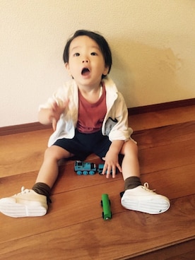 はるみちさん（キッズ・80cm）の秋コーディネート