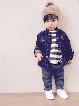 はるみちさん（キッズ・80cm）の秋コーディネート