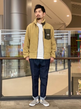 「アイテム（スリッポン）」を使った、kimoty0912さん（メンズ・180cm・20代）の秋コーディネート